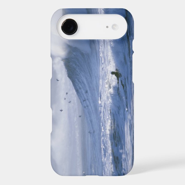 USA, Washington State, La Push. Man kayak Case-Mate iPhone Case (Back)