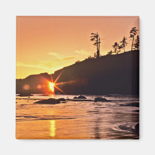 USA, Washington State, Olympic National Park. 3 Magnet