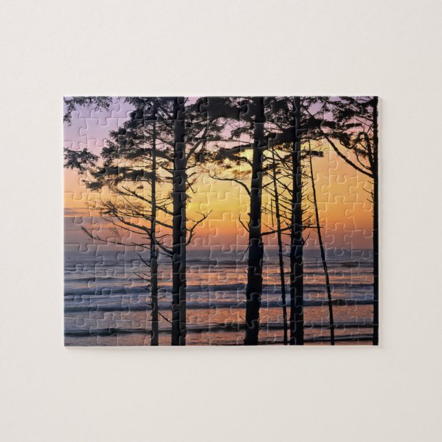 USA, Washington State, Olympic NP. Delicate Jigsaw Puzzle (Horizontal)