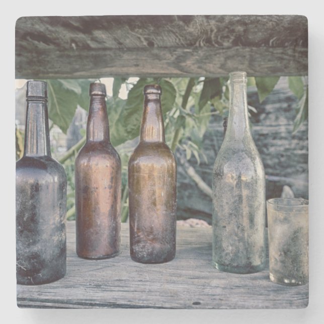 USA, Washington State, Port Townsend 2 Stone Coaster (Front)