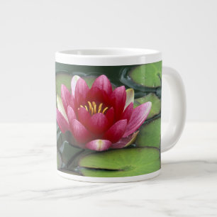 USA, Washington State, Seattle. Water lily and Large Coffee Mug