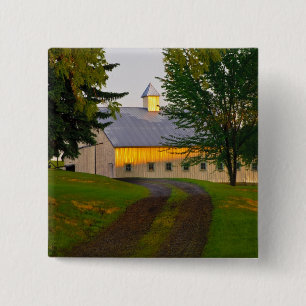 USA, Washington, The Palouse 15 Cm Square Badge