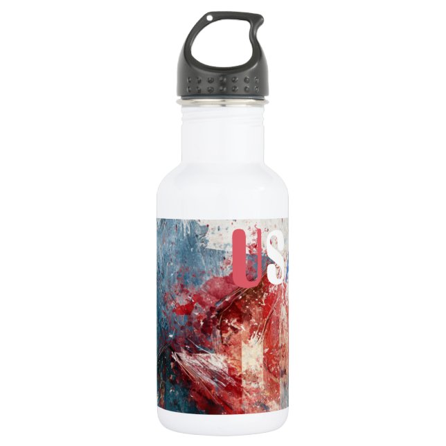 USA Water Bottle (Front)