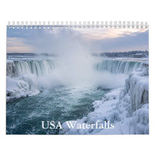 USA Waterfalls Calendar 