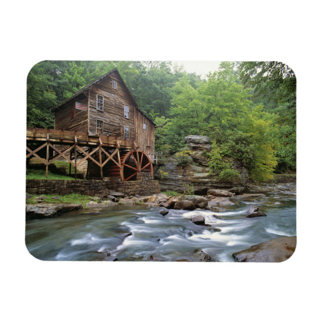 USA, West Virginia, Babcock SP. Rustic Glade Magnet (Horizontal)