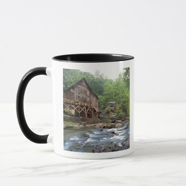 USA, West Virginia, Babcock SP. Rustic Glade Mug (Left)