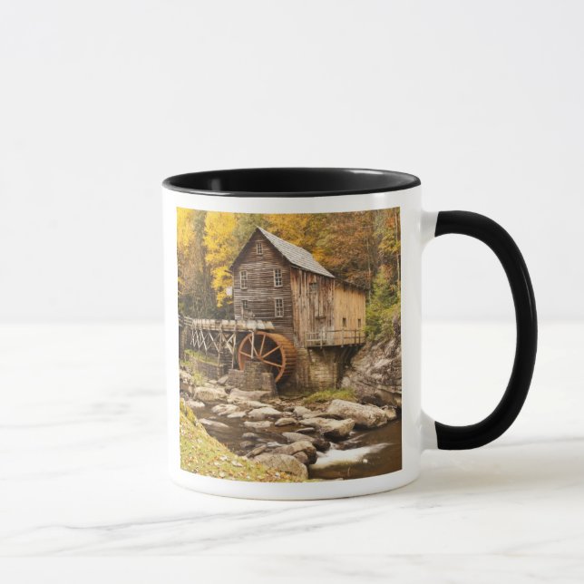 USA, West Virginia, Clifftop. Babcock State 2 Mug (Right)
