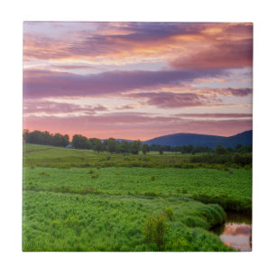 USA, West Virginia, Davis. Landscape Ceramic Tile