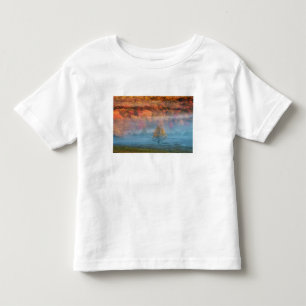 USA, West Virginia, Davis. Misty valley and Toddler T-Shirt