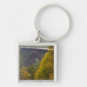 USA, West Virginia, Fayetteville. New River Key Ring