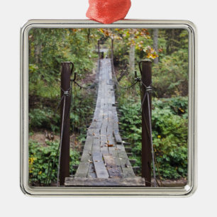 USA, West Virginia, New Richmond. National Metal Tree Decoration