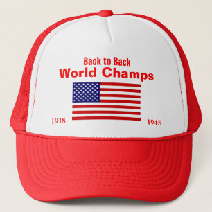 USA World Champs, 1918, 1945 Trucker Hat