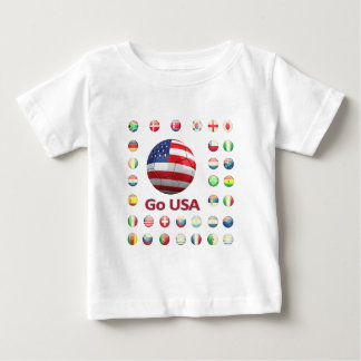 USA  World Cup 2010 South Africa Baby T-Shirt