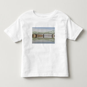 USA, WV, Parkersburg. Parkersburg-Belpre Toddler T-Shirt