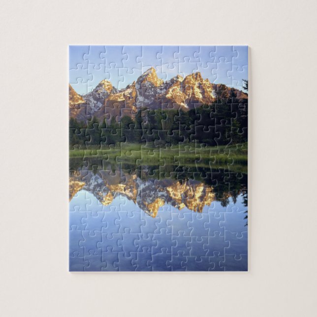 USA, Wyoming, Grand Teton National Park. Grand Jigsaw Puzzle (Vertical)
