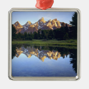 USA, Wyoming, Grand Teton National Park. Grand Metal Ornament