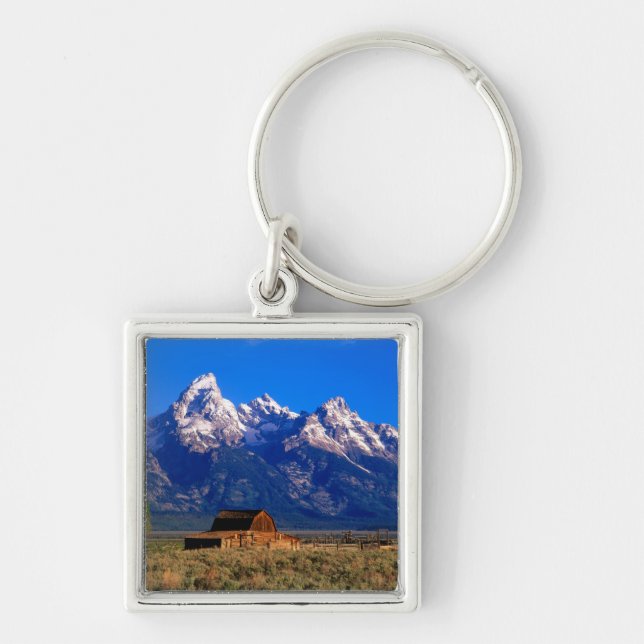 USA, Wyoming, Grand Teton National Park, Morning Key Ring (Front)