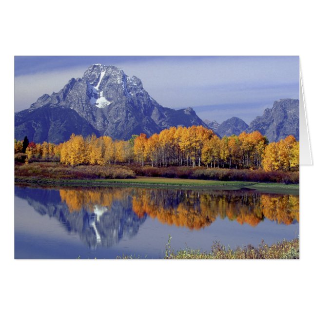 USA, Wyoming, Grand Teton National Park. Mt. (Front Horizontal)
