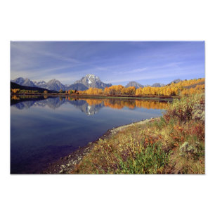 USA, Wyoming, Grand Teton National Park. Mt. Photo Print