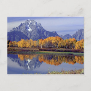 USA, Wyoming, Grand Teton National Park. Mt. Postcard