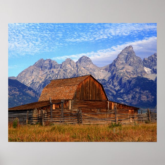 USA, Wyoming, Grand Teton National Park. Poster (Front)