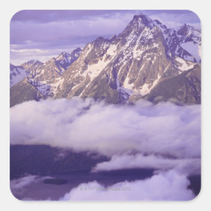USA, Wyoming, Grand Teton National Park, Square Sticker