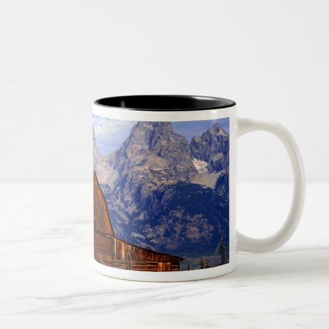USA, Wyoming, Grand Teton National Park. Two-Tone Coffee Mug (Right)