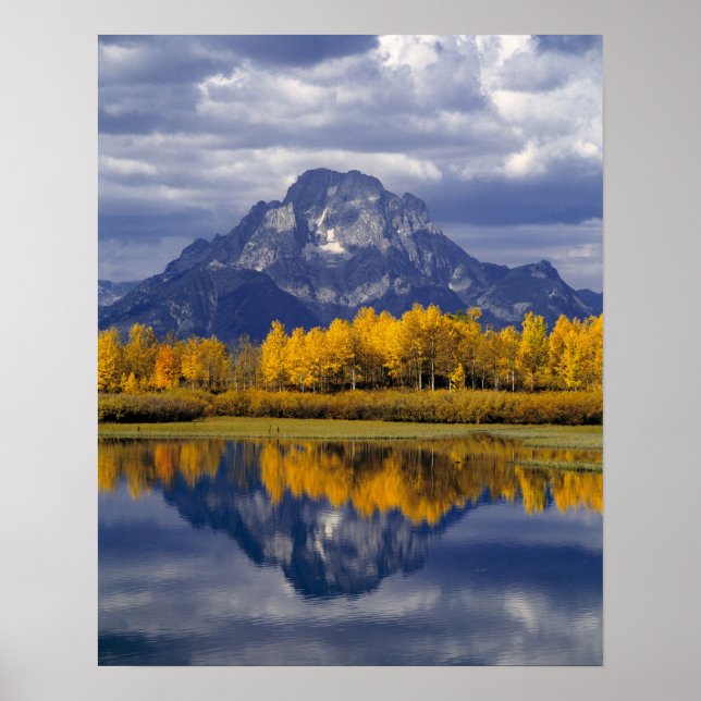 USA, Wyoming, Grand Teton NP. Against the Poster (Front)