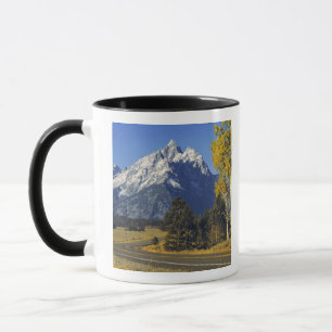 USA, Wyoming, Grand Teton NP. Teton Parkway Mug