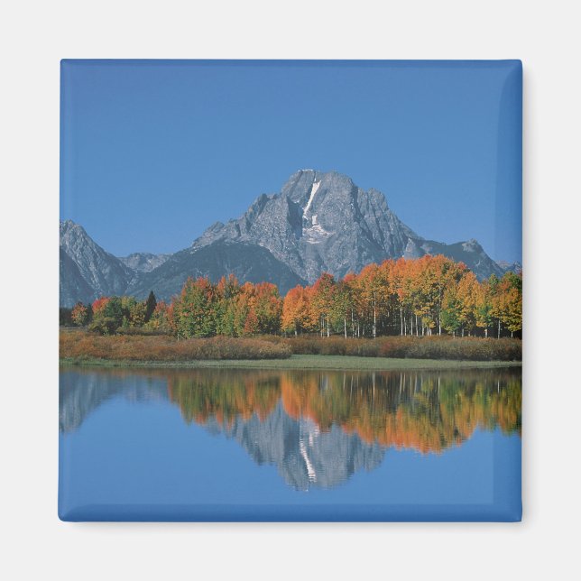 USA, Wyoming, Grand Tetons National Park in 4 Magnet (Front)