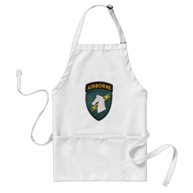 USACAPOC 1st Special Ops patch bbq apron (Front)