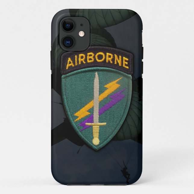 USACAPOC Special Operations Command  Patch Case-Mate iPhone Case (Back)