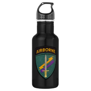 USACAPOC Special Ops Patch 532 Ml Water Bottle