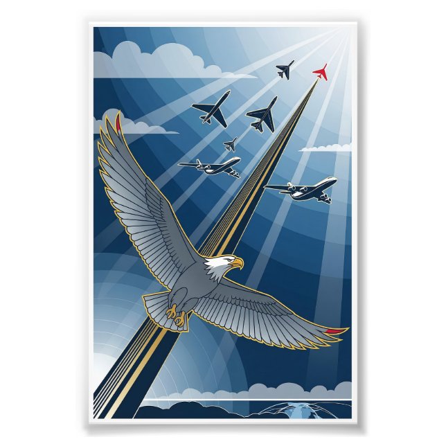 USAF Art Deco Poster (Front)