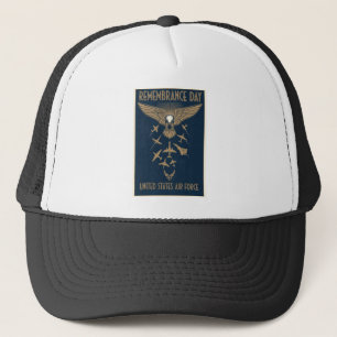 USAF Art Deco Remembrance Day Edition Trucker Hat