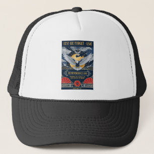 USAF Art Deco Remembrance Day Edition Trucker Hat