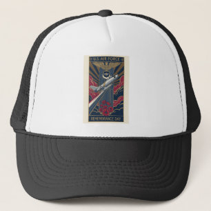 USAF Art Deco Remembrance Day Edition Trucker Hat
