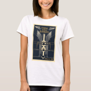 USAF Art Deco Remembrance Day T-Shirt