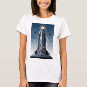 USAF Art Deco Remembrance Day T-Shirt