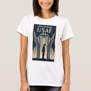 USAF Art Deco Remembrance Day T-Shirt