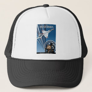 USAF Art Deco Trucker Hat