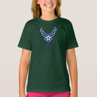 USAF dependent Girl's T-Shirt