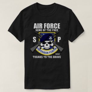 USAF Security Forces - Security Police Veteran T-S T-Shirt
