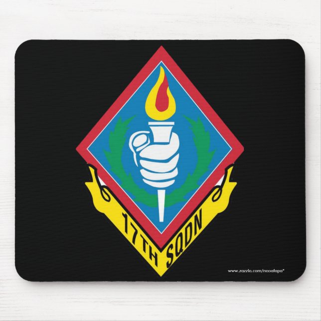 USAFA Cadet Squadon 17 "Stalag 17" Mouse Pad (Front)