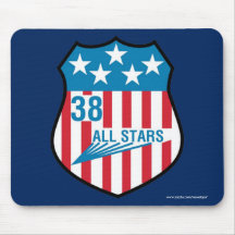 USAFA Cadet Squadon 38 "All Stars" Mouse Pad