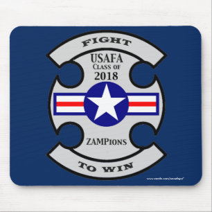 USAFA Class of 2018 "ZAMPions" Mouse Pad