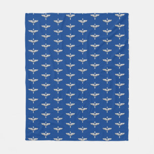 USAFA Recognition - Prop & Wings - Fleece Blanket