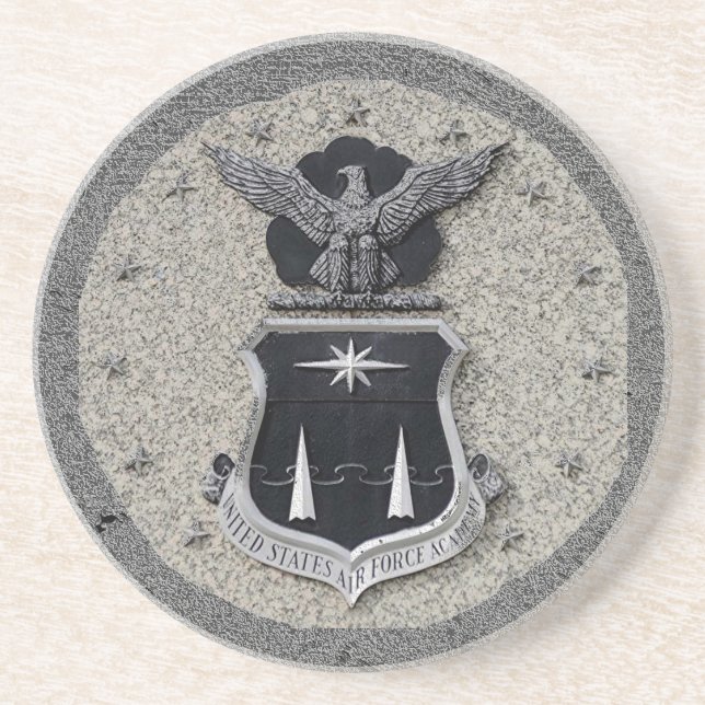 USAFA - shield Coaster (Front)