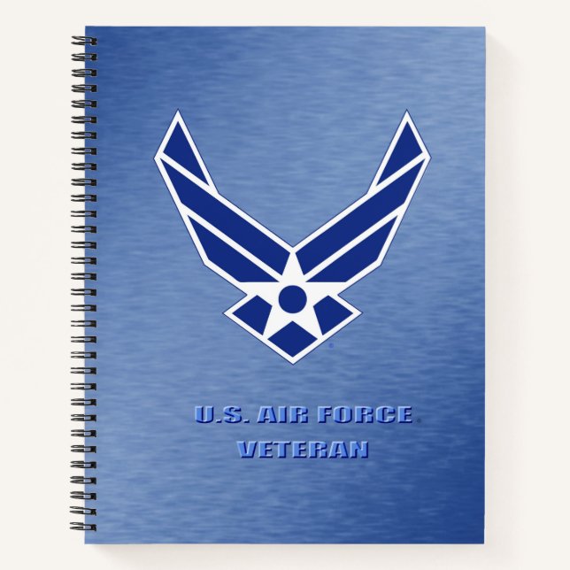 USAFd Notebook large Veteran (Front)