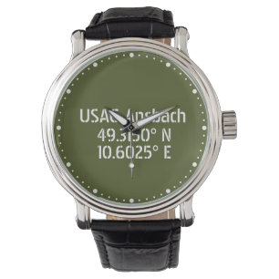 USAG Ansbach Latitude Longitude Watch